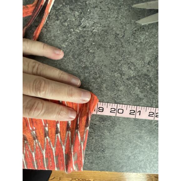 Cynthia Rowley Y2K Maxi Dress Womens Size M Strappy Stretch Abstract Beachy - Picture 7 of 8